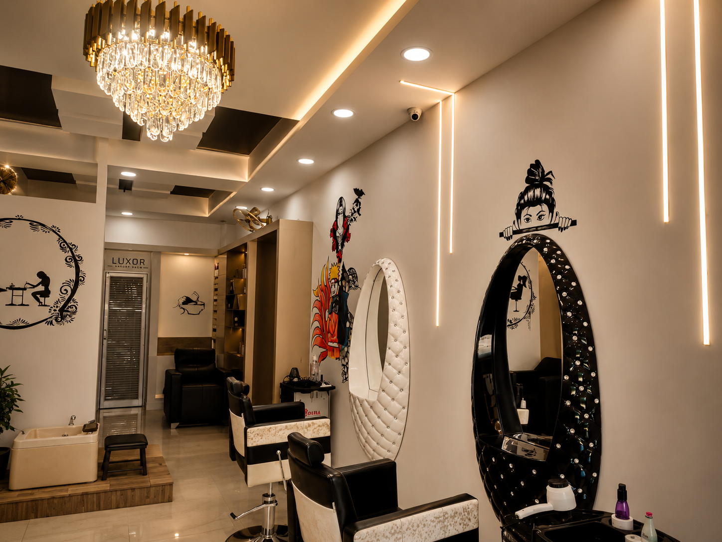 Luxor Salon Interior